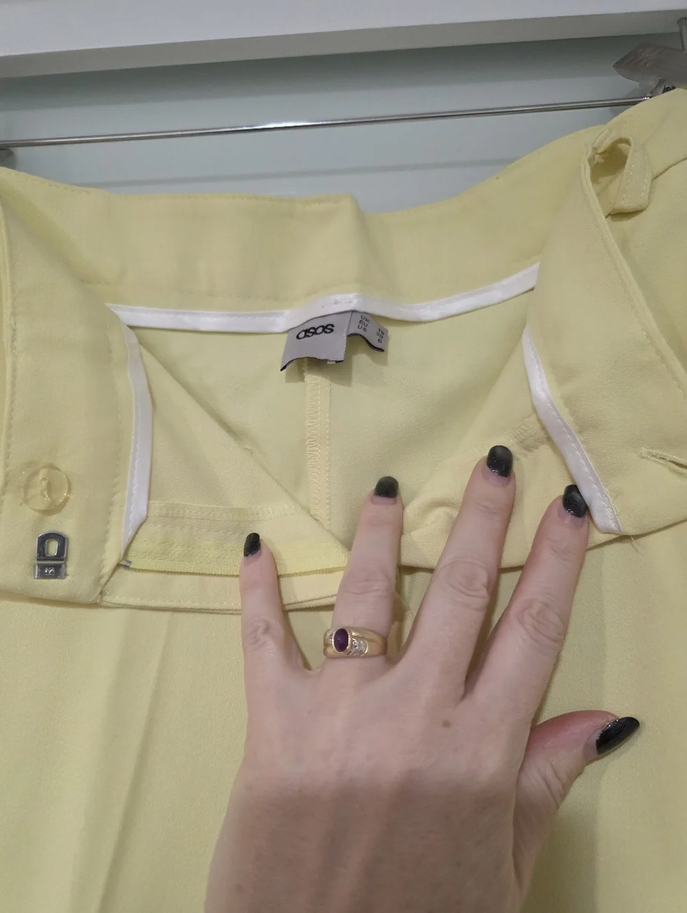 ASOS Lemon Yellow Tailored Suit Set – Blazer & Pants – US 6 – NWT - Picture 17 of 17